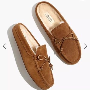 Suede Moccasin Scuff Slippers
